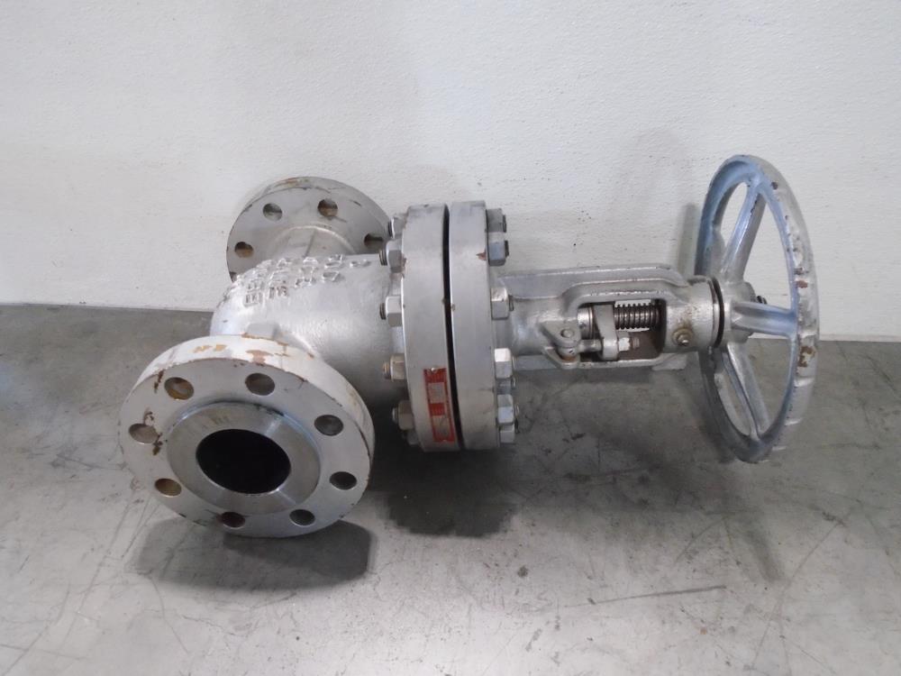 Crane 3" 600# WCB Gate Valve 76 XUF